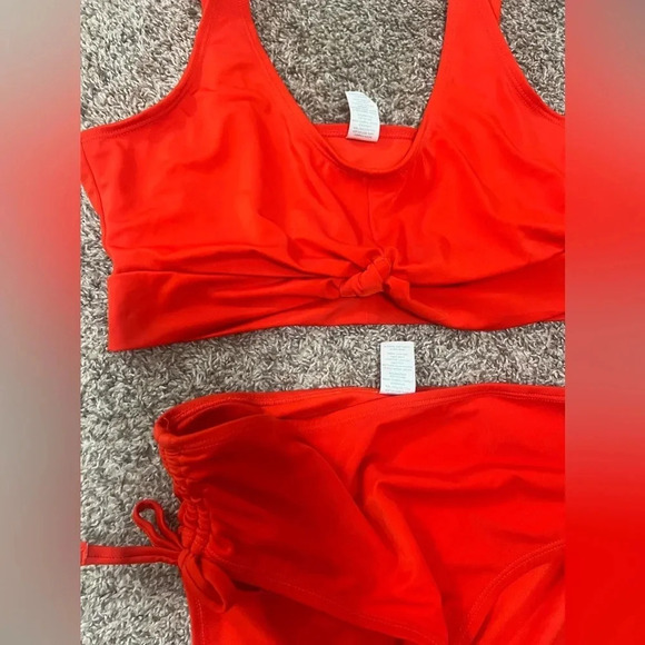 Bright Orange Bikini Set - Picture 3 of 6